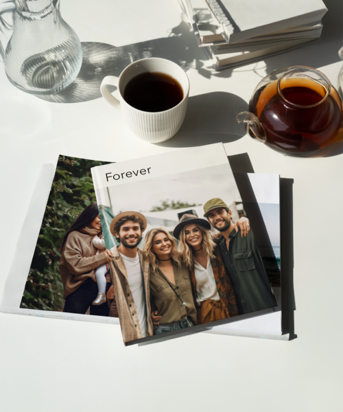 Personalised Hardcover Photobook with Printed Cover