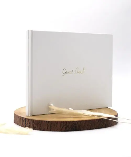 Personalised Wedding Guestbook with Couple Photos