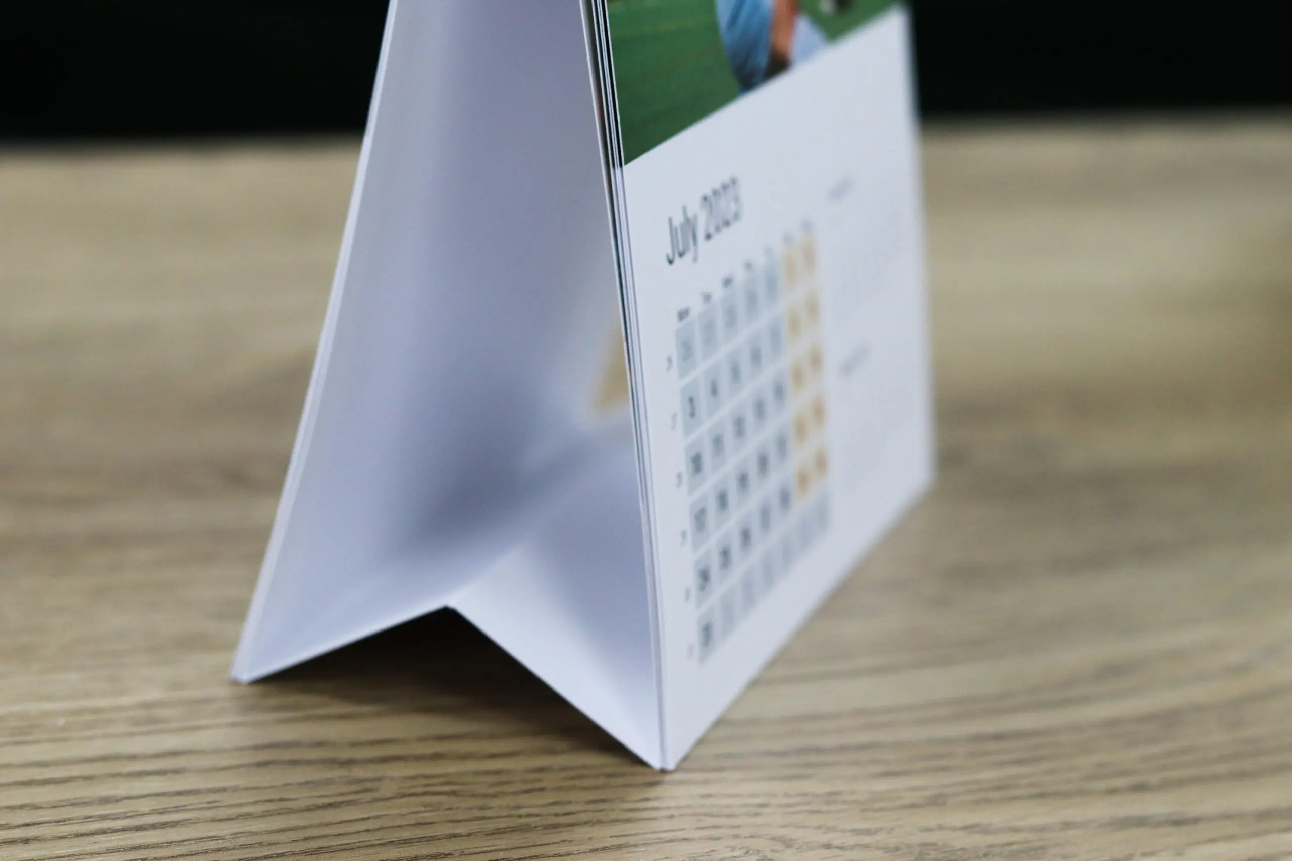Personalised Vertical Desk Calendar - Image 2