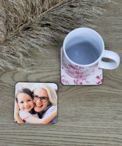 Alternative view of Square Photo Coaster