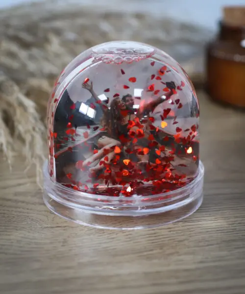 Personalised Valentine's Day Glitter Globe - sold out