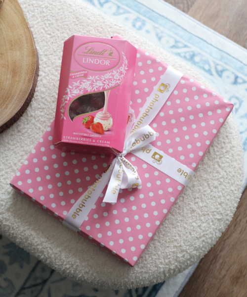 Gift Wrapping + Lindt Chocolates