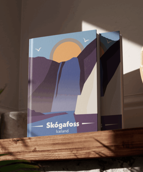 Personalised Skógafoss Photo Album