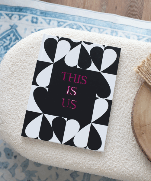 Alternative view of This Is Us Foil Hardcover Coffee Table PhotoBook