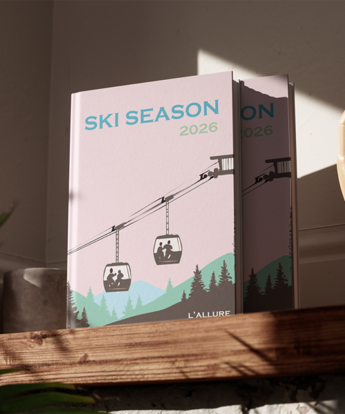 Ski Season Pink Photobook