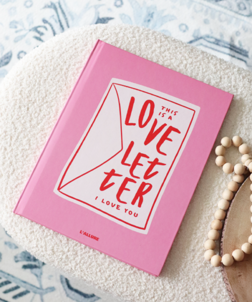 Alternative view of Love Letter Hardcover Coffee Table Book