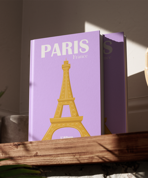 Paris Eiffel Tower Hardcover Photobook