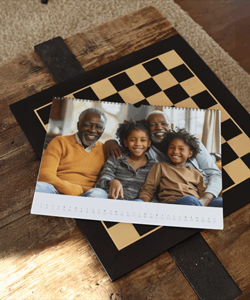 A3 Wall-Mounted Custom Calendar