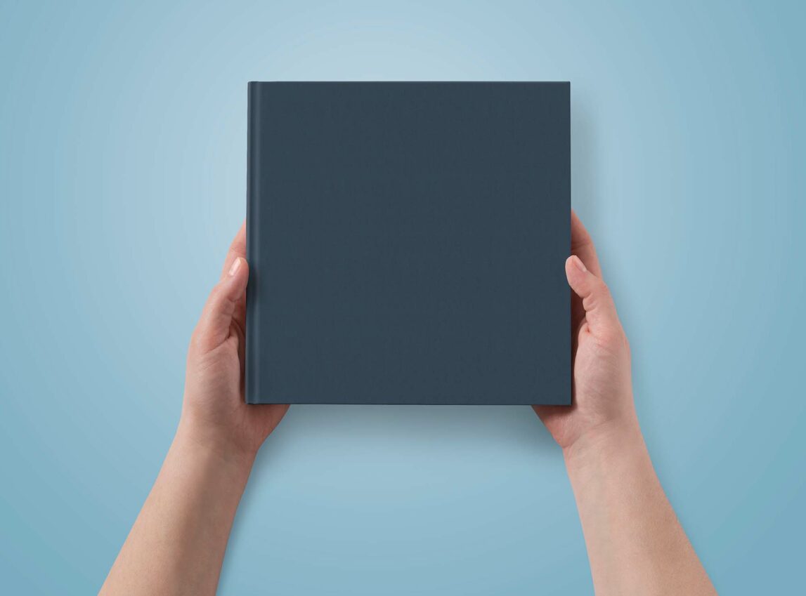 Classic Photobook Square Blue