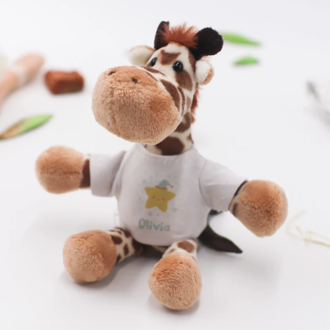Small stuffed Giraffe toy for children