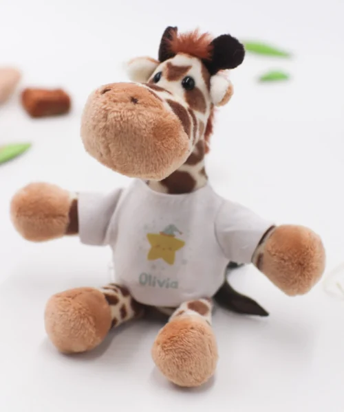 Small stuffed Giraffe toy for children