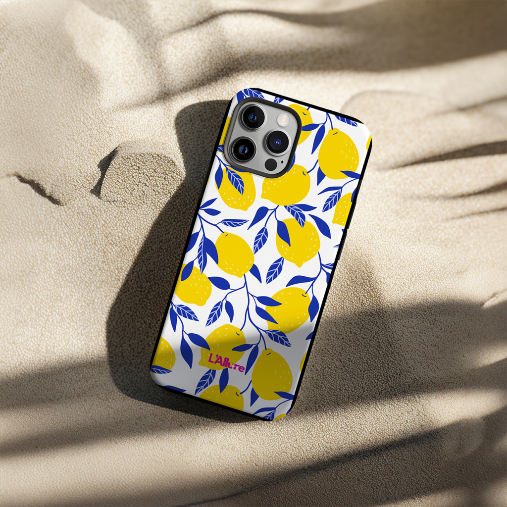 Blue Lemon Phone Case Photobubble