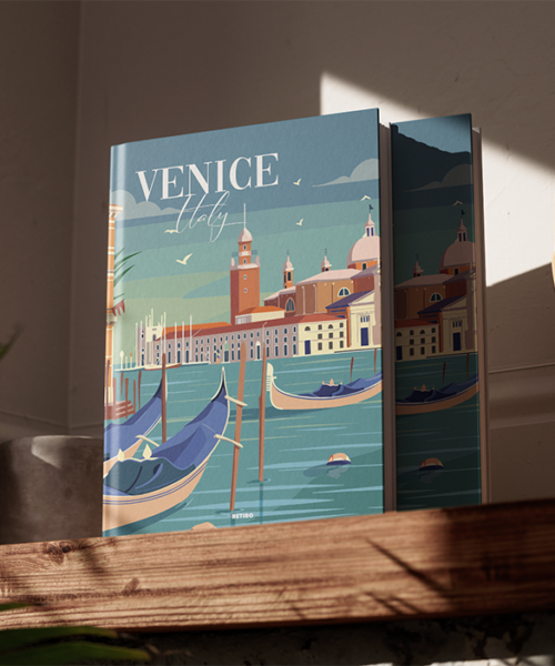 Venice Italy Retiro Coffee Table Photobook