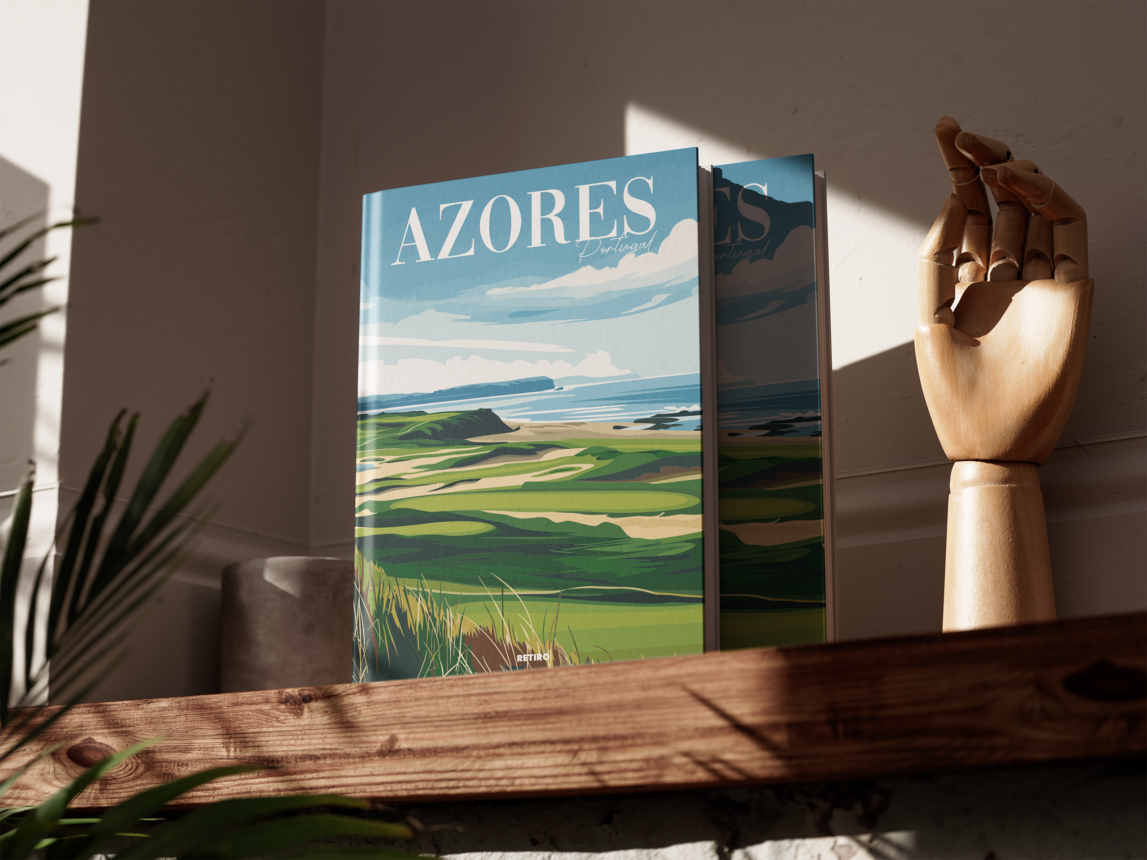 Azores Retiro Hardcover Coffee Table Book