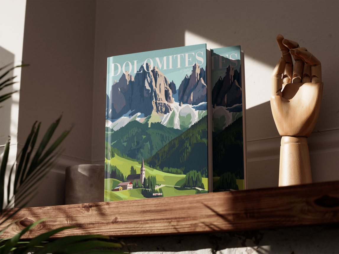 Dolomites Retiro Hardcover Coffee Table Book