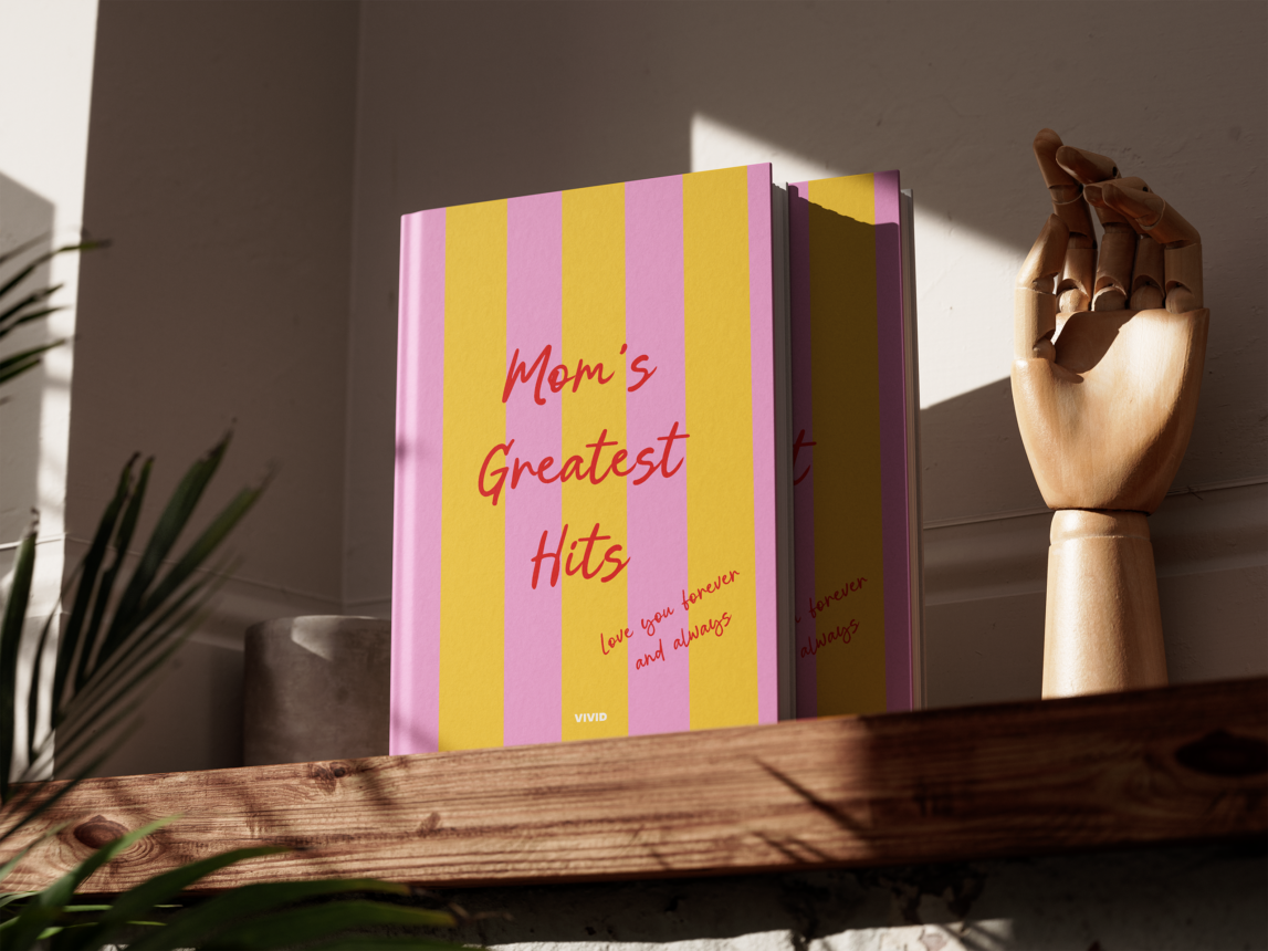 Mom's Greatest Hits Hardcover Coffee Table Book