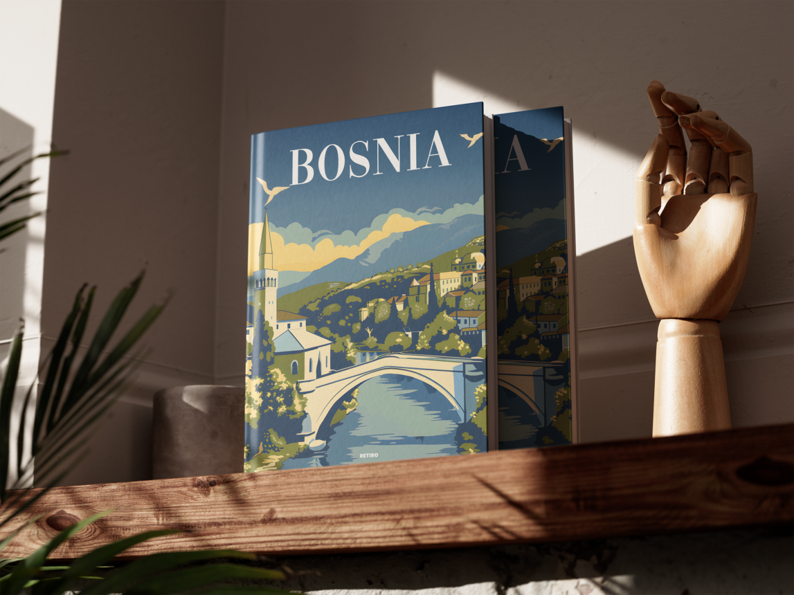 Bosnia Retiro Hardcover Coffee Table Book