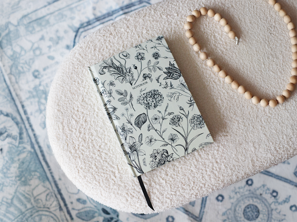 Black Meadow Personalised Hardback Notebook - Ruled, Plain or Planner - Image 3