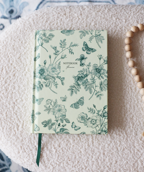 Alternative view of Green Meadow Personalised Hardback Notebook - Ruled, Plain or Planner
