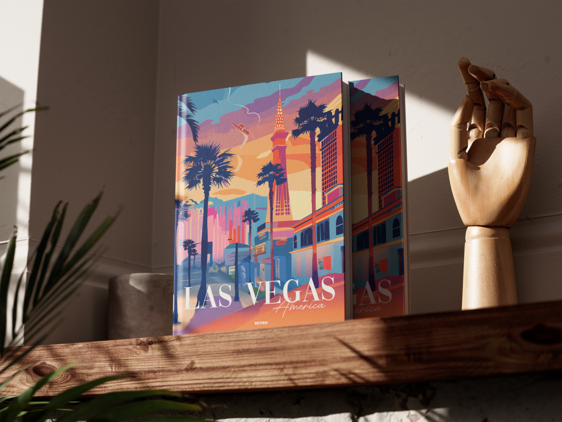 Las Vegas Retiro Hardcover Coffee Table Book