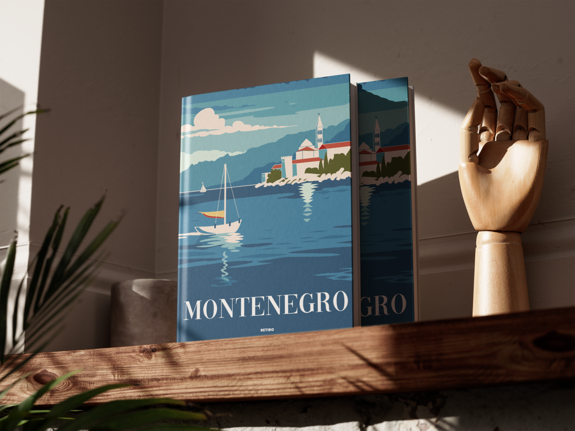 Montenegro Retiro Hardcover Coffee Table Book