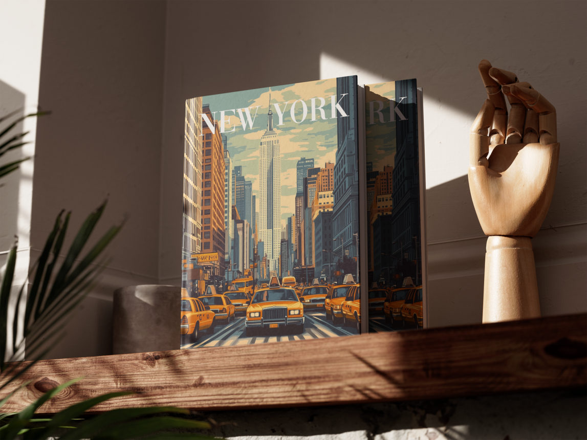 New York Retiro Hardcover Coffee Table Book