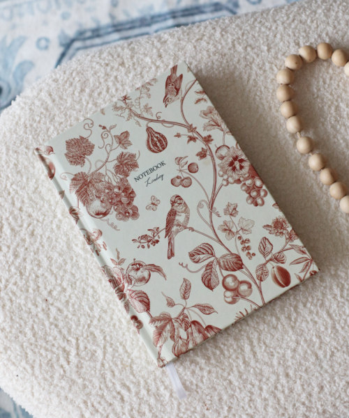 Alternative view of Orange Meadow Personalised Hardback Notebook - Ruled, Plain or Planner