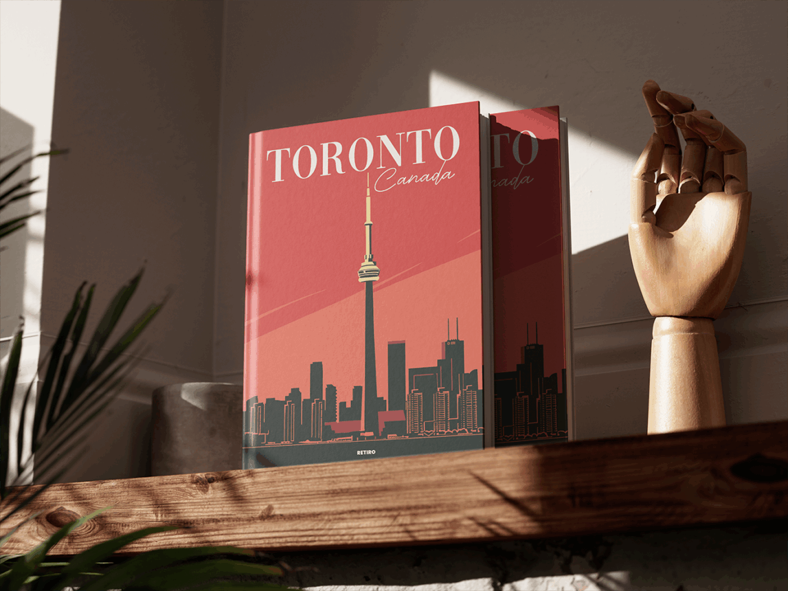 Toronto Retiro Hardcover Coffee Table Book