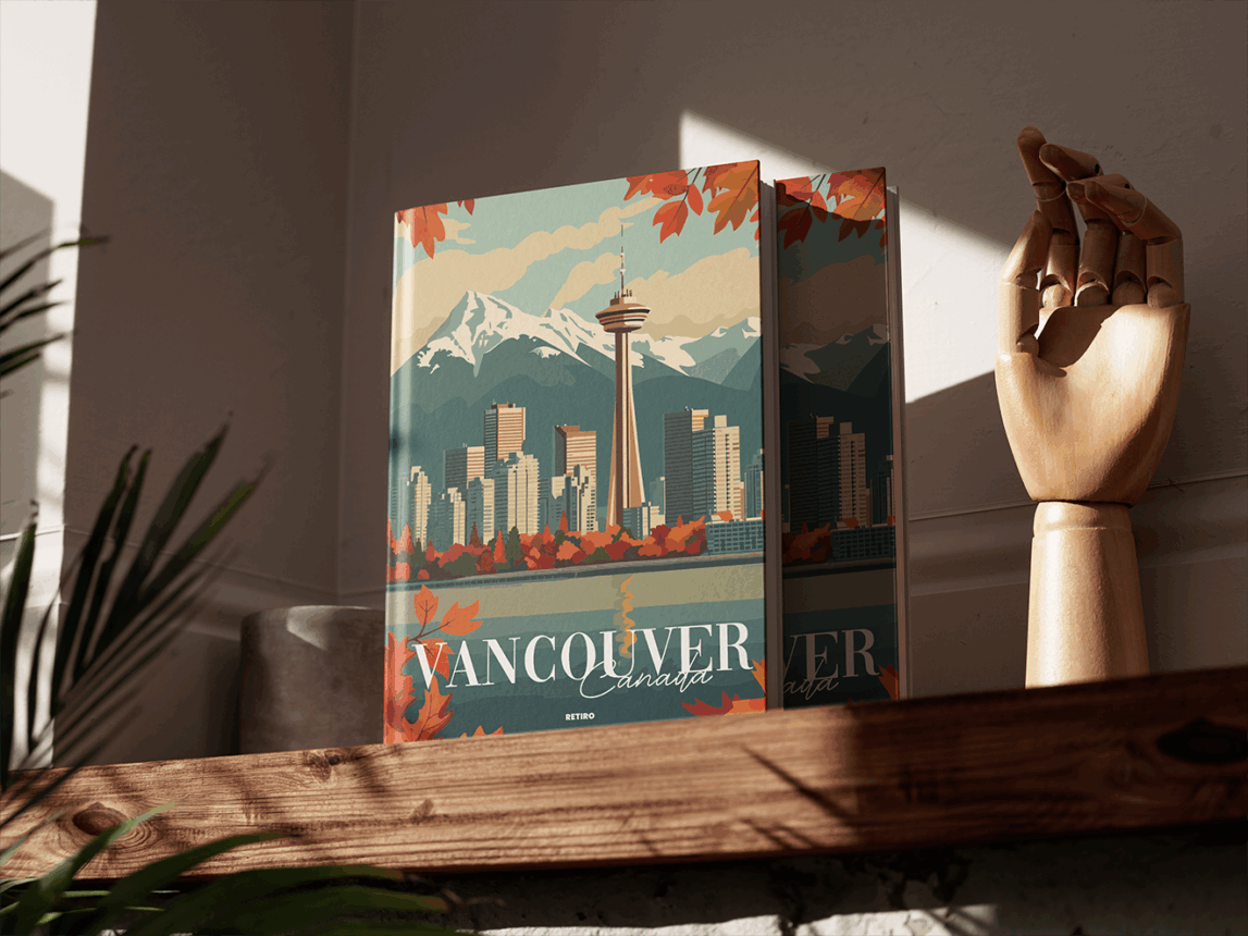 Vancouver Retiro Hardcover Coffee Table Book