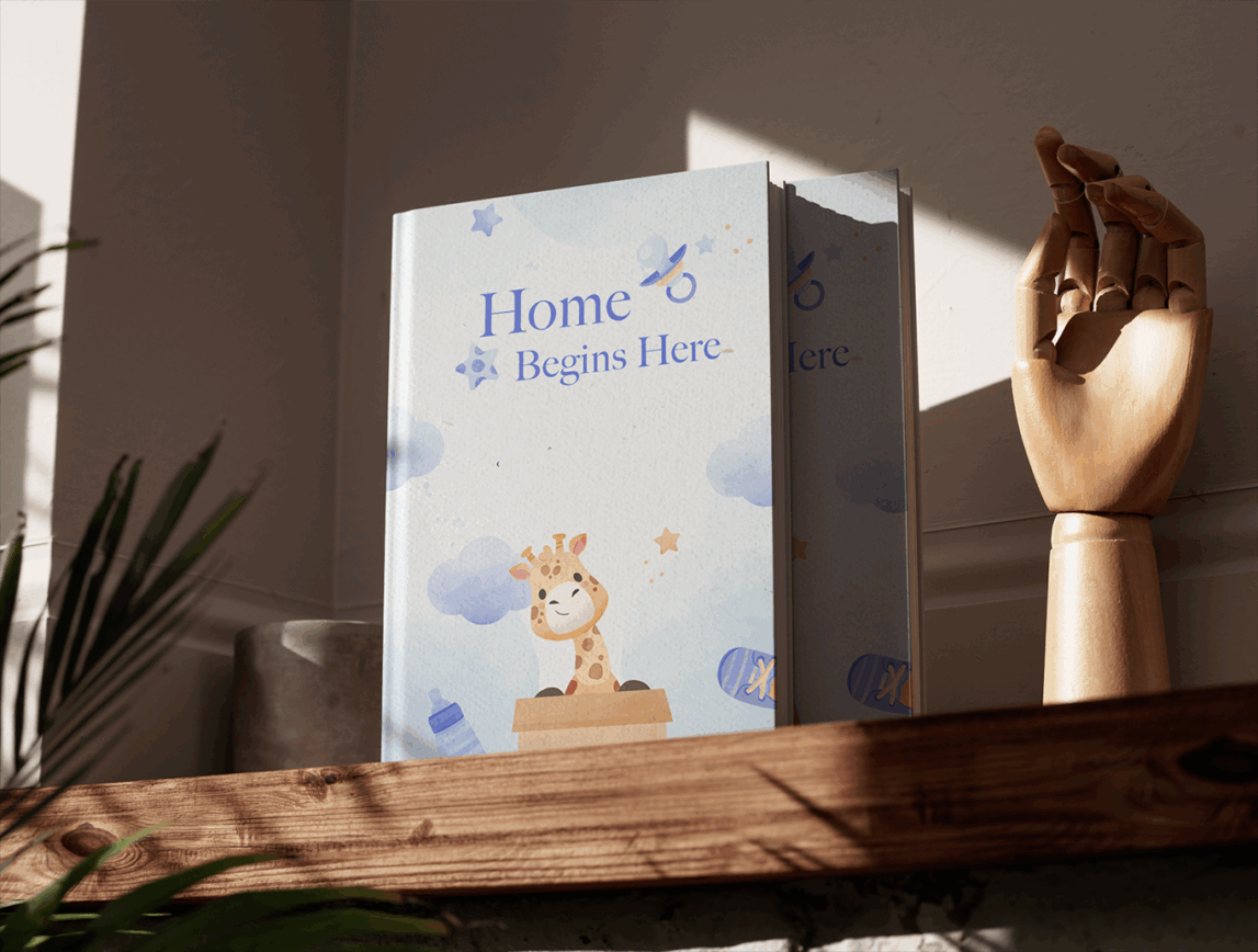 Home Begins Here Hardcover Coffee Table Book