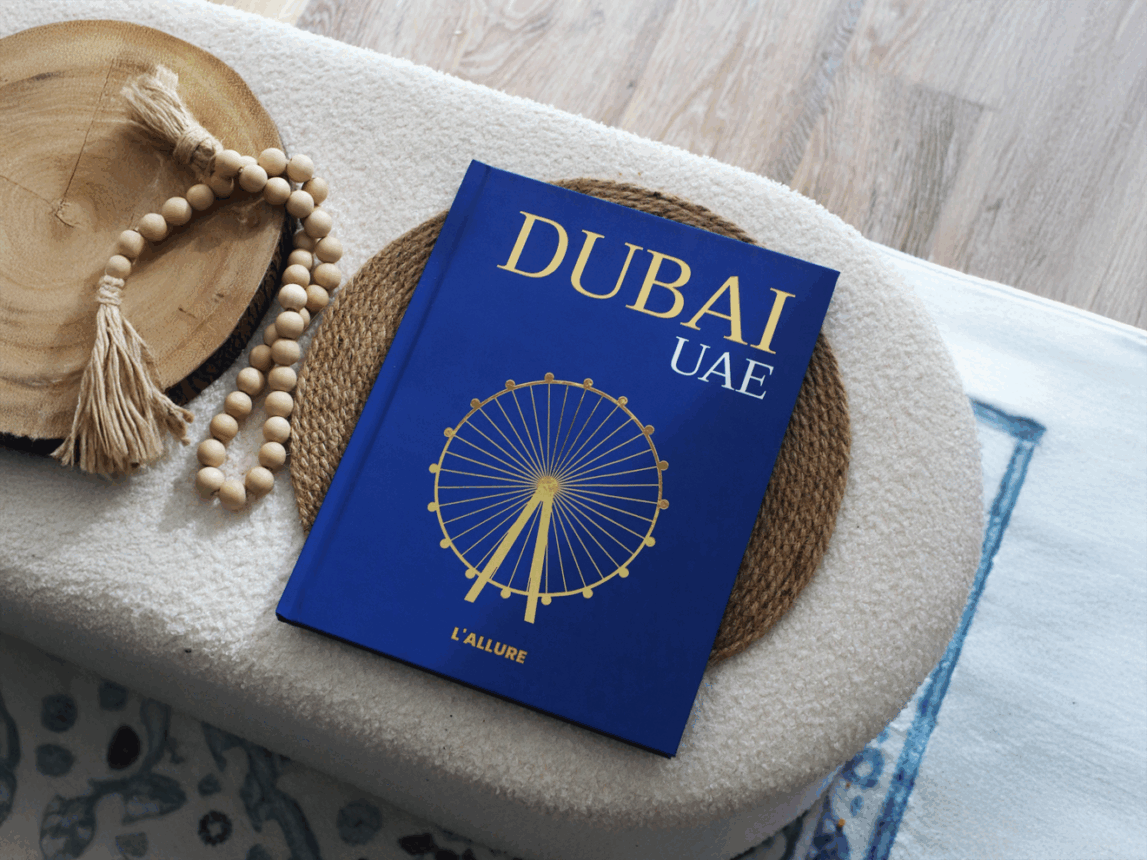 Dubai UAE Foil Hardcover Coffee Table PhotoBook