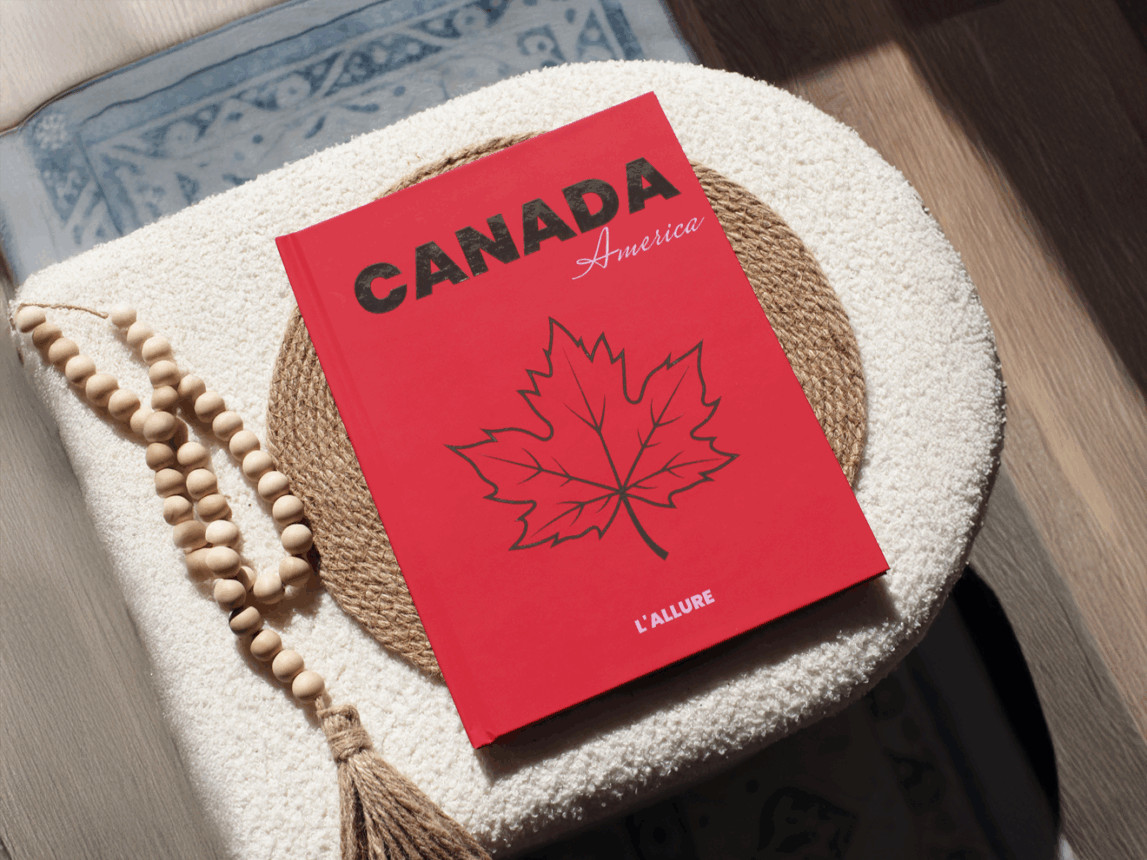 Canada Foil Hardcover Coffee Table PhotoBook