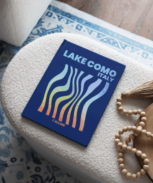 Lake Como Foil Hardcover Coffee Table PhotoBook