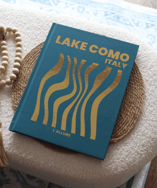 Alternative view of Lake Como Foil Hardcover Coffee Table PhotoBook