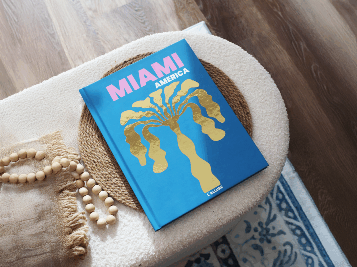 Miami USA Foil Hardcover Coffee Table PhotoBook
