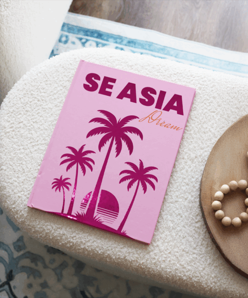 Alternative view of SE Asia Foil Hardcover Coffee Table PhotoBook