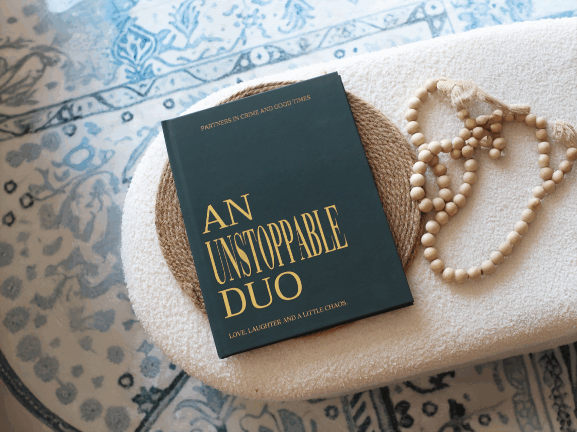 Love, Laughter And A Little Chaos Foil Hardcover Coffee Table PhotoBook