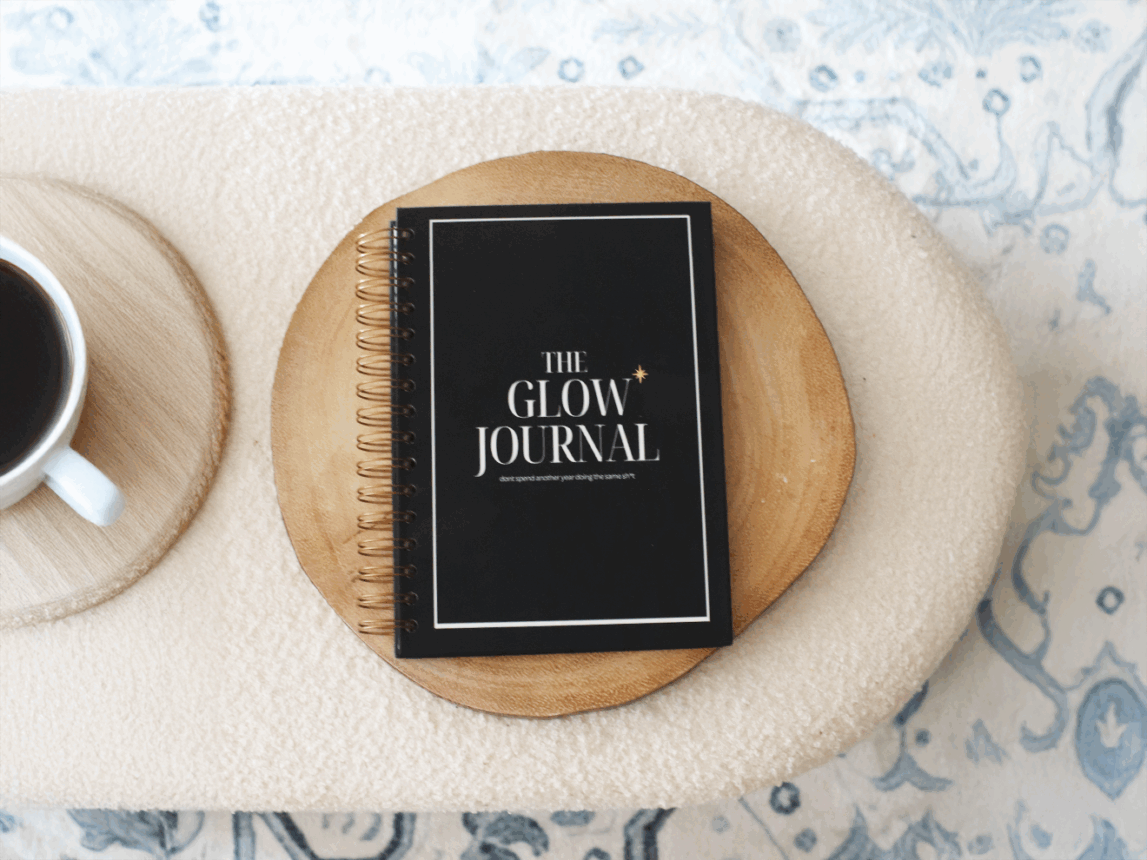 The Black Glow Journal Foil Notebook – Hardback or Wiro