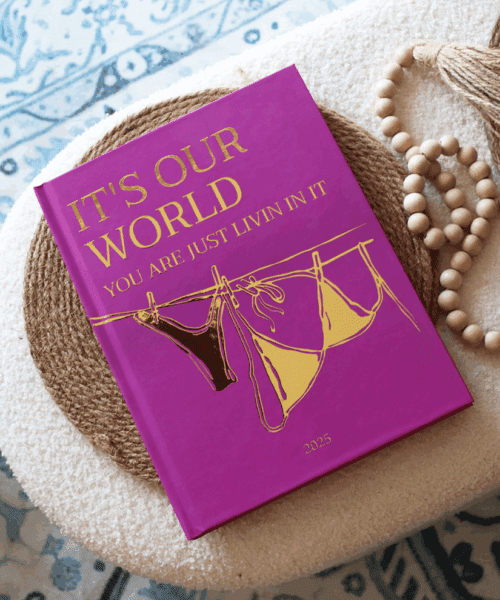 Alternative view of Our World Foil Hardcover Coffee Table PhotoBook