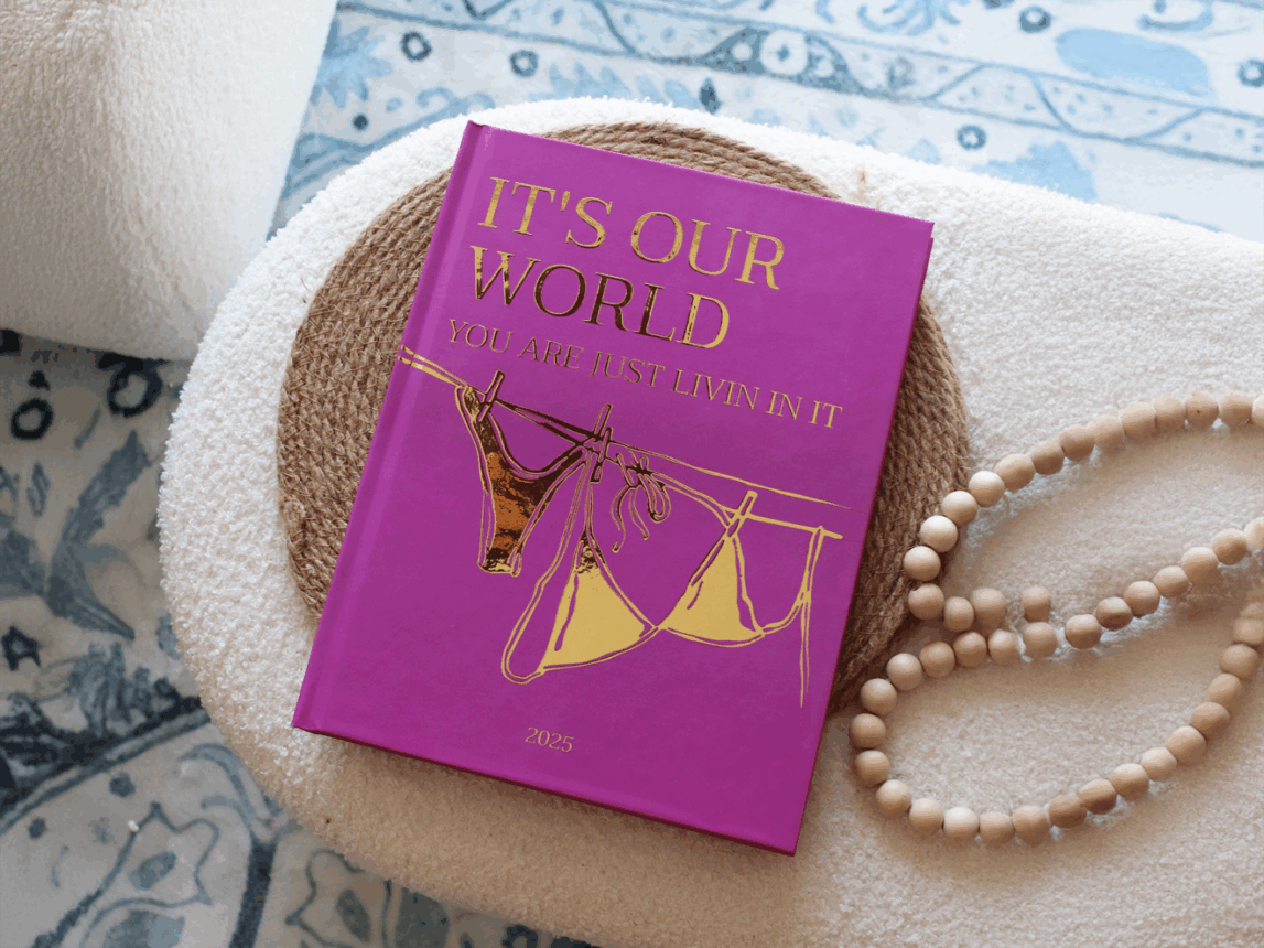 Our World Foil Hardcover Coffee Table PhotoBook