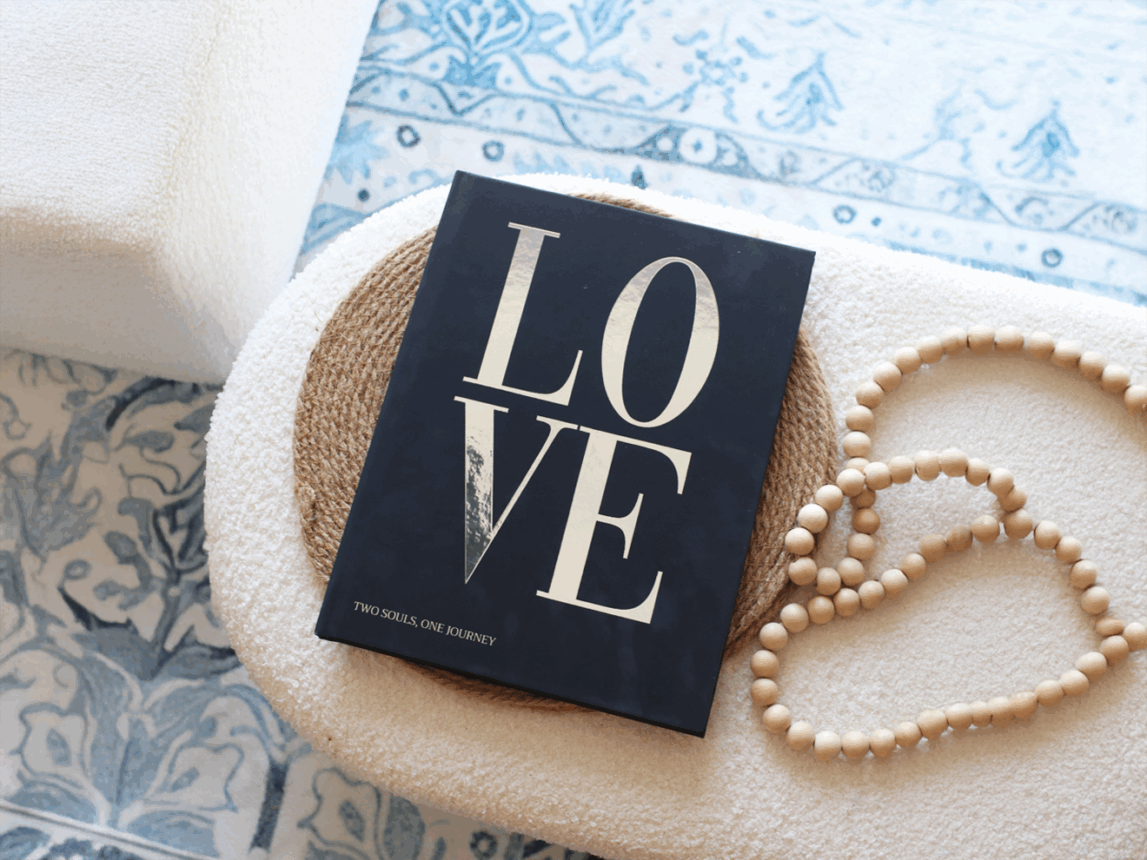 Two Souls, One Journey Foil Hardcover Coffee Table PhotoBook