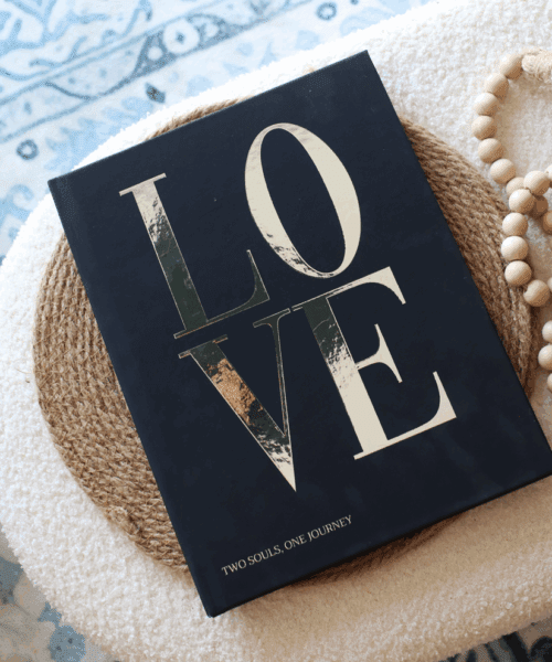 Alternative view of Two Souls, One Journey Foil Hardcover Coffee Table PhotoBook