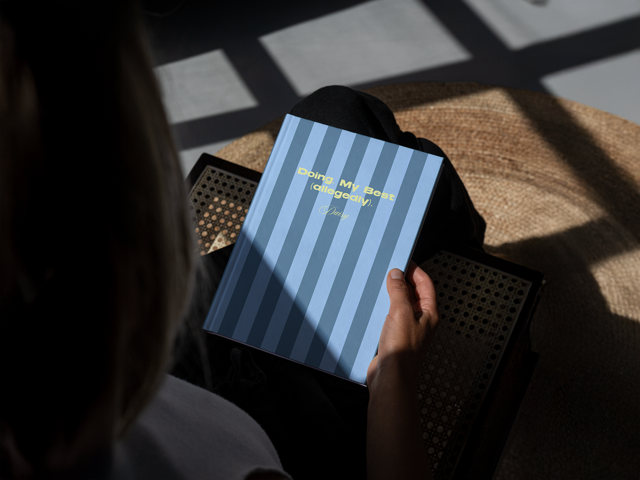 Doing My Best (Allegedly). Personalised Hardback Notebook - A5 or A6 - Ruled, Plain or Planner - Image 2