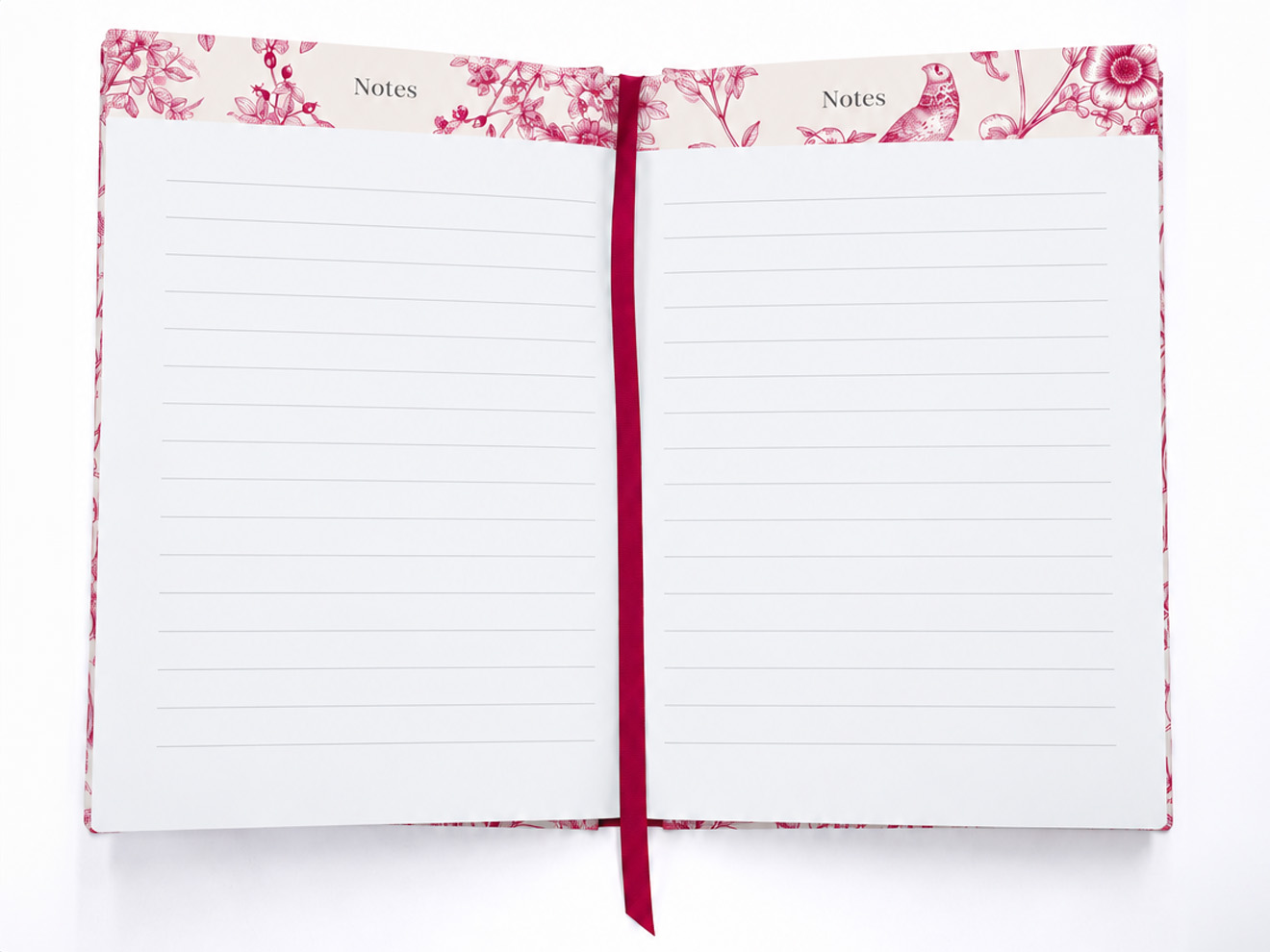 Pink Meadow Personalised Hardback Notebook - Ruled, Plain or Planner - Image 4