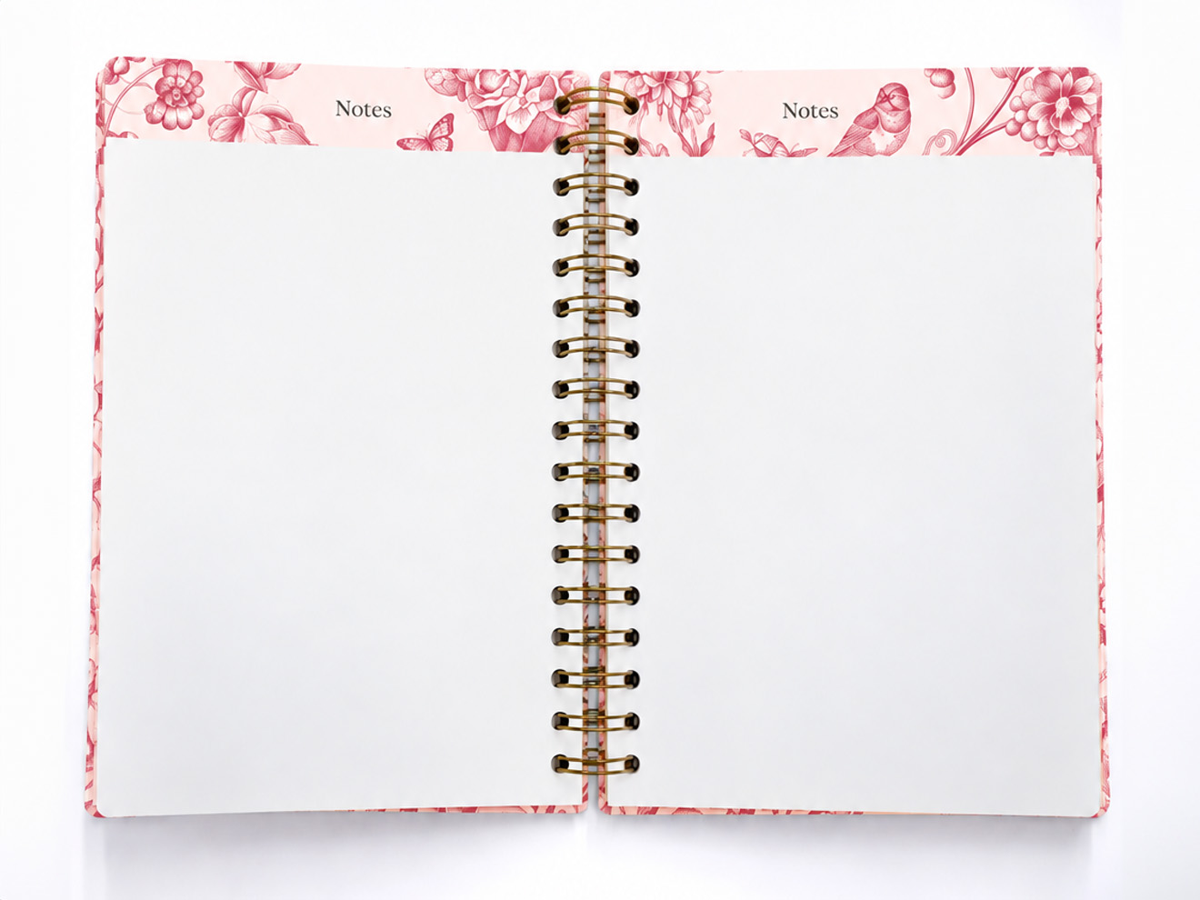Pink Meadow Personalised Hardback Notebook - Ruled, Plain or Planner - Image 8