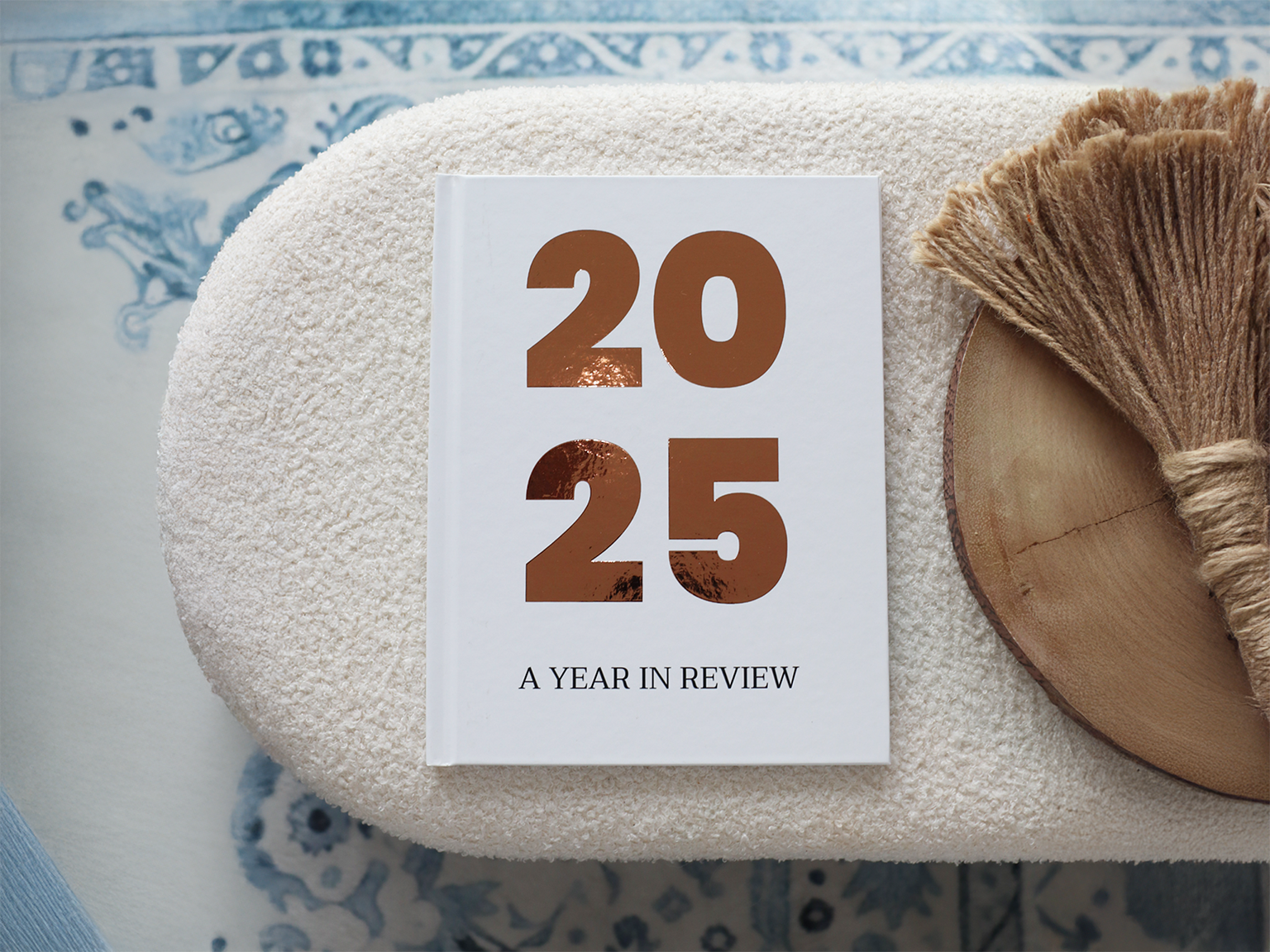 A Year In Review Foil Hardcover Coffee Table PhotoBook - Image 2