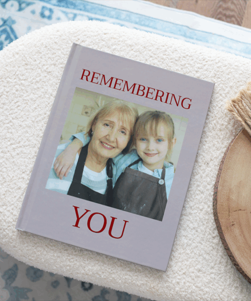 Remembering You Foil Hardcover Coffee Table PhotoBook