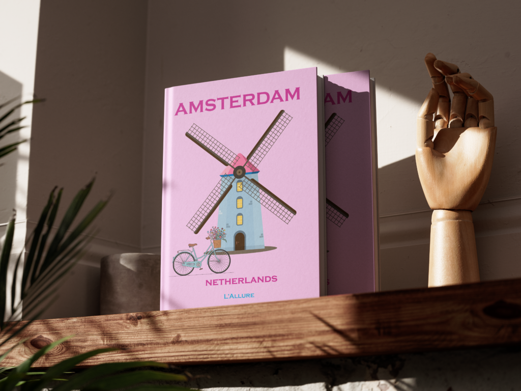 Amsterdam Pink Hardcover Photobook