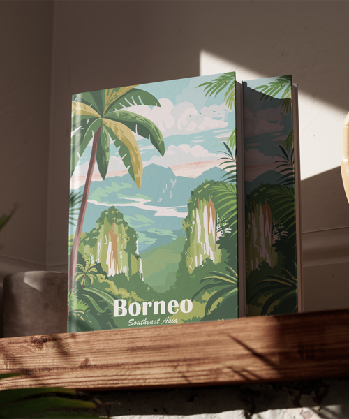 Borneo Southeast Asia Retiro Photobook