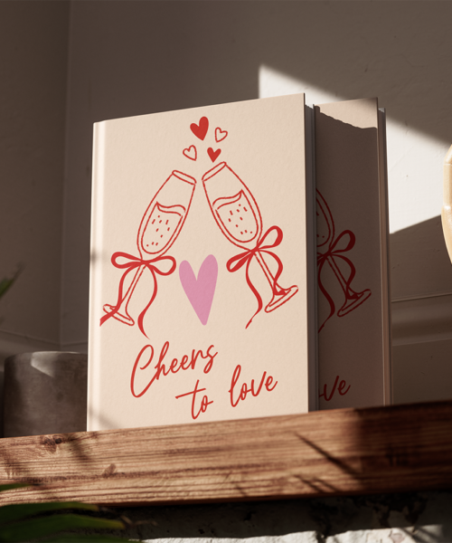 Cheers To Love Hardcover Coffee Table Photobook